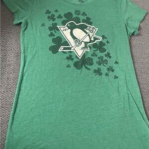 Women’s St. Patrick’s Day Pittsburgh Penguins Shirt